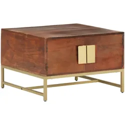vidaXL Couchtisch 67x67x45 cm : Material - Akazie Massivholz