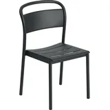Muuto Linear Stahlstuhl Schwarz