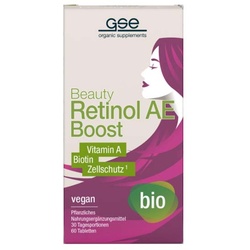 GSE Beauty Retinol AE Boost Tabletten bio (60St)