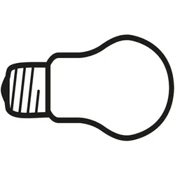 Flos - LED-Leuchtmittel, Birne, E27 / 11,5 W, 3000K, milky white