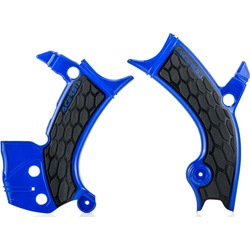 Acerbis 0023093 Yamaha, Protecteur de cadre X-Grip - Bleu