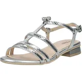 Nero Giardini Riemchensandale Damen Silber 40