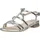 Nero Giardini Riemchensandale Damen Silber 40