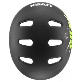 Uvex kid 4 style 51-55 cm bam black/lime matt