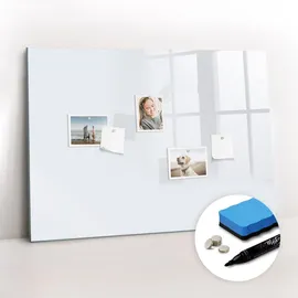 Tulup Magnettafel 100 x 70 cm Weiß