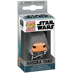 Funko POP Keychain: AHS- Ahsoka Tano w/ Dual Lightsabers