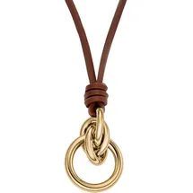 Skagen MODERNE STAK Kette braun / Edelstahl