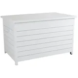 Brafab Gartentruhe Gäster Small von Brafab aus Aluminium, modern, weiß, mit Rädern und Gasdruckfeder