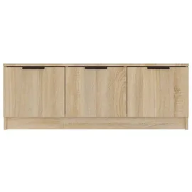 vidaXL Sonoma-Eiche TV-Schrank 102x35x36,5 cm Holzwerkstoff