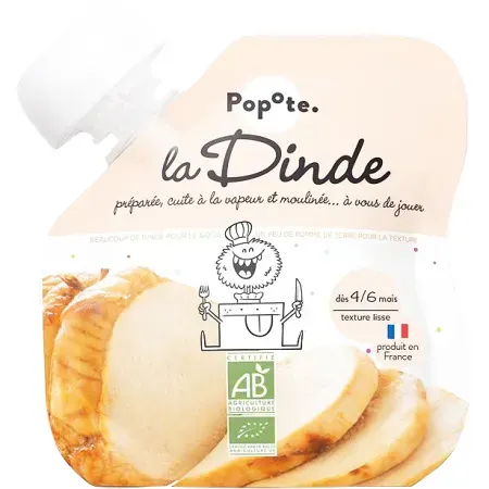 Popote Truthahn Ab 4/6 Monaten 60g