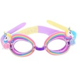 VALICLUD Kinder Schwimmen Brille Silikon Schwimmen Brille Anti- UV Schwimmen Gläser Anti- Fog wasserdichte Anti- UV Klare Vision Wasser Pool Brille für Mädchen Kinder Teens (Einhorn)