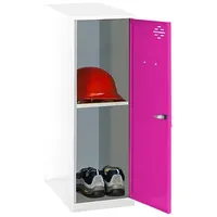 Simonrack Spind SIMONLOCKER DISM weiß, pink 8425437119392, 1 Schließfach