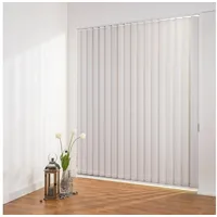 LIEDECO Lamellenvorhang »Lamellenvorhang Vertikalanlage perlex - 89 mm Lamelle«,