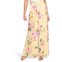 Vera Mont Marlene-Hose mit Blumenprint Gelb 38