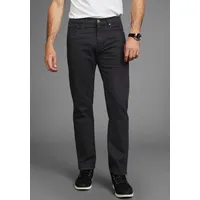 Arizona Stretch-Jeans gerade Beinform, niedrige Leibhöhe, mit Gürtelschlaufen schwarz 32