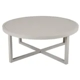 Brafab Vevi Gartentisch Ø 100 x 40 cm Beige/Khaki
