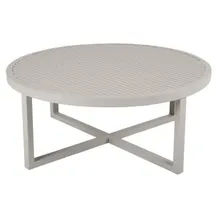 Brafab Vevi Gartentisch Ø 100 x 40 cm Beige/Khaki