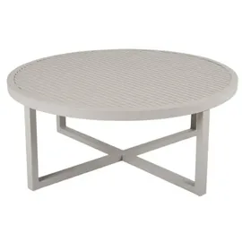 Brafab Vevi Gartentisch Ø 100 x 40 cm Beige/Khaki