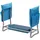 Relaxdays Kniebank 60x50x27,5 cm