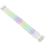 Kolink UR-2PCIE-ARG Strom Anschlusskabel Weiß, Transparent, RGB 31cm