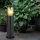 GLOBO LED Sockelleuchte 4W 470lm dimmbar Schwarz