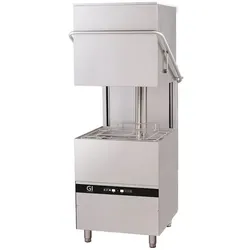 Gastro-Inox Durchschubspülmaschine Geschirr/Besteckkorb 400V 750x880x1830mm
