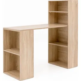 FineBuy Schreibtisch Sonoma Grau