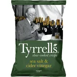 Tyrrells Sea Salt & Cider Vinegar, slow-cooked crisps, 150