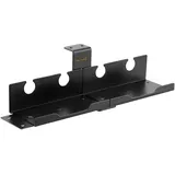 My Wall Halter für Steckdosenleiste HZ29L, Steckdosenleistenhalter für Schreibtisch Ordnung, Steckdosenleisten-Halter für Tische, Kabelmanagement-System am Arbeitsplatz, Steckdosenleisten Organizer
