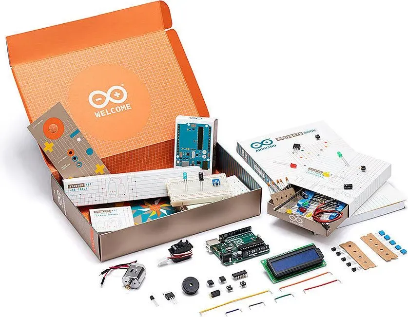 Arduino Starter Kit English, Entwicklungsboard + Kit