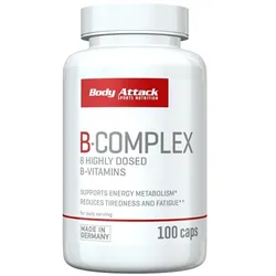 Body Attack - Vitamin B Komplex - 100 Kapseln