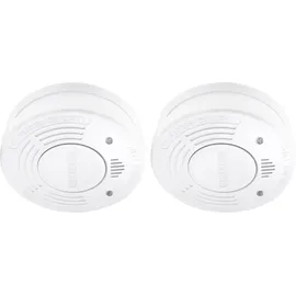 Alecto ALO SA-110 DUO - Rauchmelder mit 10 Jahren Batterie- und Sensorlaufzeit, 2er-Pack