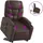 vidaXL Massagesessel mit Aufstehhilfe Kunstleder 89 x 100 x 0 cm Braun