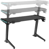 Tectake tectake® Schreibtisch Hemingway 1300 x 672 x 720 - 1210 mm