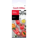 GAULT&MILLAU - Papier-Trinkhalme, umweltfreundlich und elegant, ideal für kalte Getränke und Cocktails, 1 Stück