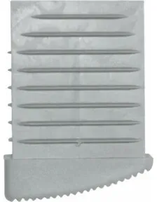 Zarges Innenschuh für Teleskopleiter, grau, 58 x 25 mm