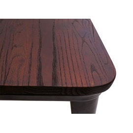 MCW Couchtisch MCW-H10, Wohnzimmertisch Sofatisch Kaffeetisch, Industriedesign Ulme Holz MVG-zertifiziert, braun-schwarz