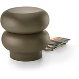 philippi Hocker Metall 36 x 36 x 36 cm Graubraun