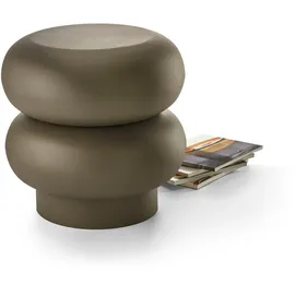 philippi Hocker Metall 36 x 36 x 36 cm Graubraun