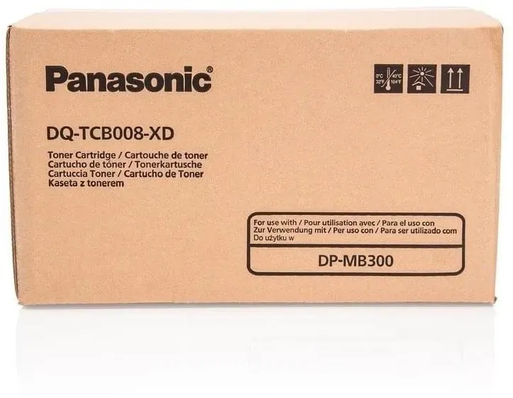 Original Panasonic Toner DQ-TCB008-X schwarz für DP-MB300 - neu umverpackt
