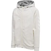 hummel GO Baumwoll Kapuzenjacke Damen egret melange XS