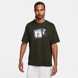 Nike Max90 Basketball-T-Shirt für Herren - Grün, L