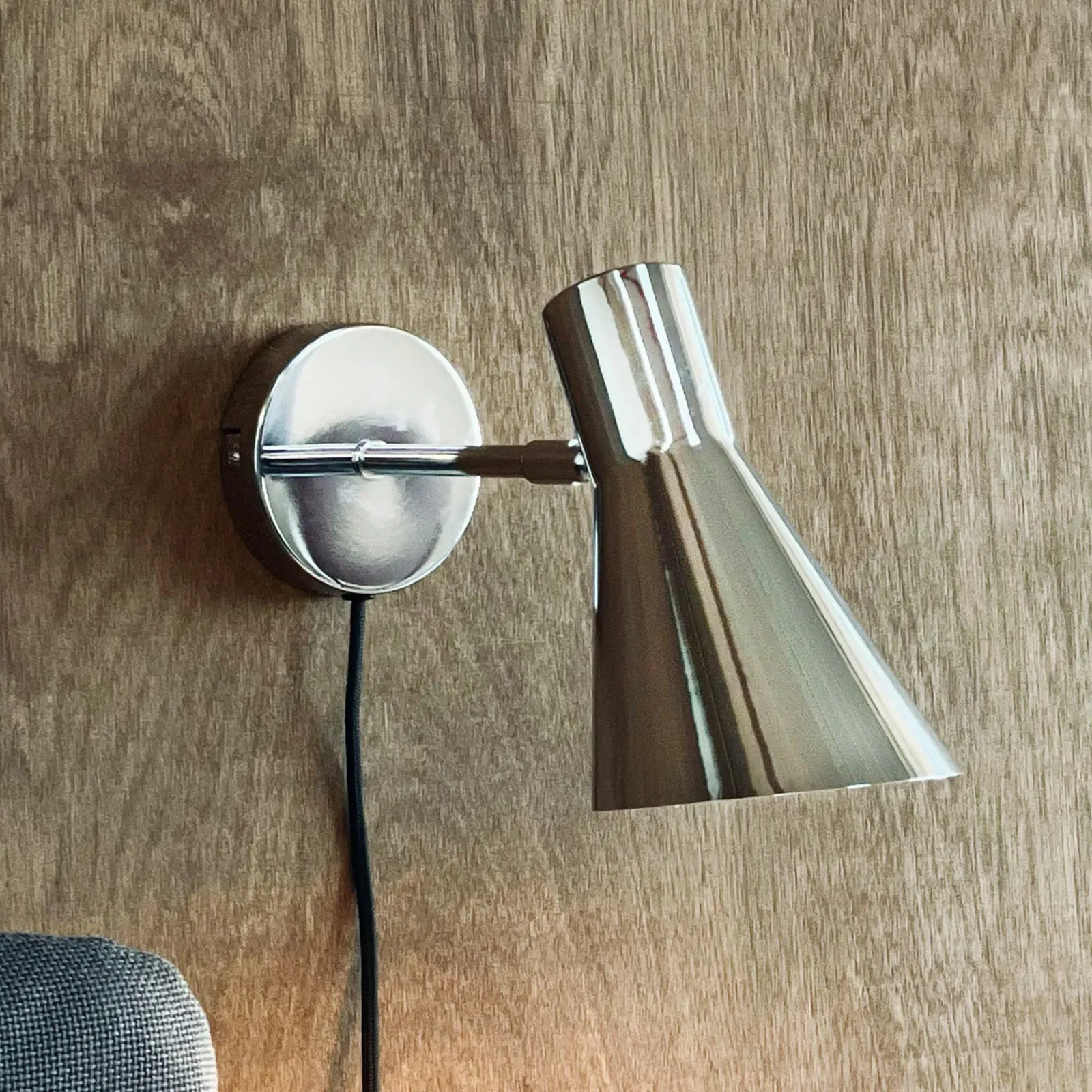 Wandleuchte Dyberg Larsen, DL12, Metallisch, für Wohnzimmer, Metall, Design - 20