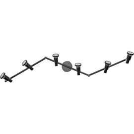LEDVANCE LED-Spot GU10 Schwarz 6 x 3,4 W 927 DIM