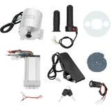 3000W 48-72V 100-200kg Last Gewicht Elektrischer Bürstenloser Motor Set 6000rpm Leerlaufdrehzahl Elektromotor Umbausatz 5.4N.m Elektro Fahrrad Motor Umbausatz IP33 10.7x13.4cm Fahrradmotor