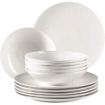 Mäser Dalia Tafelservice 12-tlg. weiß