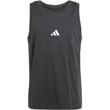 adidas Essentials Small Logo Tanktop schwarz/weiß M