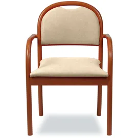 Home Affaire Armlehnstuhl ROMA Massivholz beige