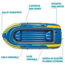 Intex Schlauchboot Challenger 3 68370NP