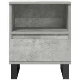 vidaXL Nachttische 2 Stk. Betongrau 40x35x50 cm Holzwerkstoff